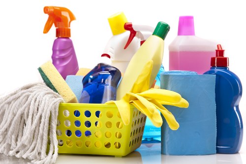 Local commercial cleaning team servicing a Pimlico workspace
