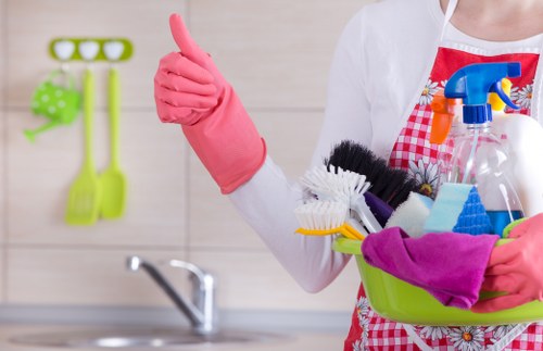 Waste handling and compliance during carpet cleaning work