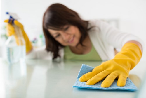 Post-construction cleaning in a Pimlico commercial space