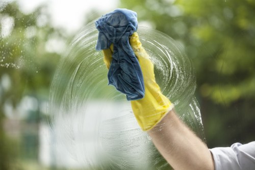 Local Pimlico team handling stain removal in a residential property